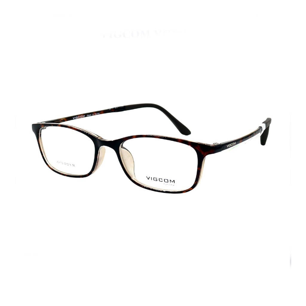 Gọng kính Vigcom VG113 (P2)  - sp chính hãng, bảo hành toàn quốc, có kem tem chống hàng giả do bộ công an cấp