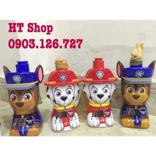 Dầu gội, sữa tắm, dầu xả chó cứu hộ ( paw patrol) hàng Mỹ