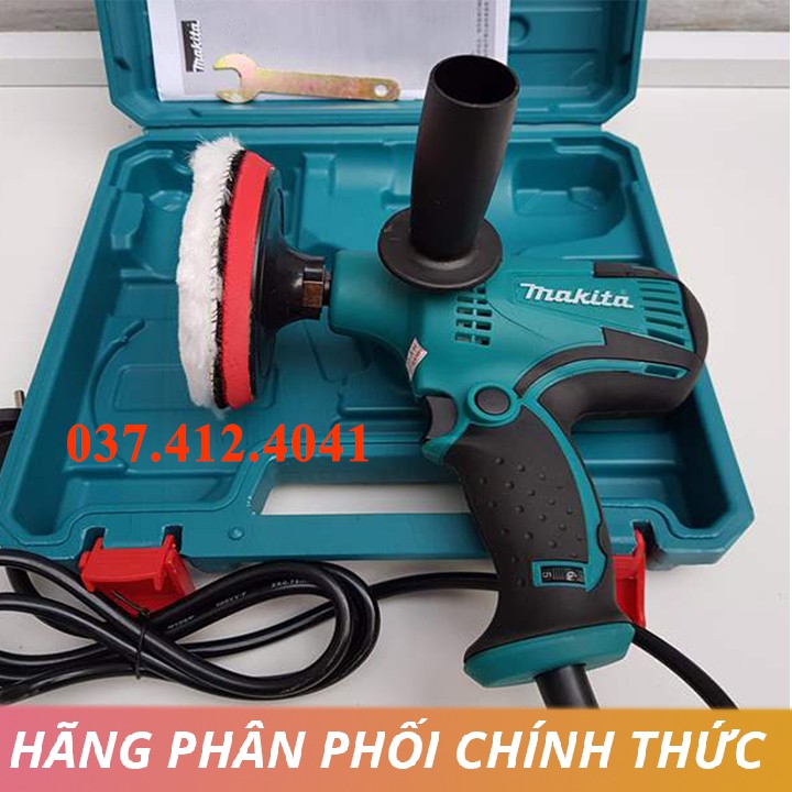 [6 TỐC ĐỘ] Máy đánh bóng MAKITA GV6010 - Máy chà nhám ô tô - Đủ phụ kiện