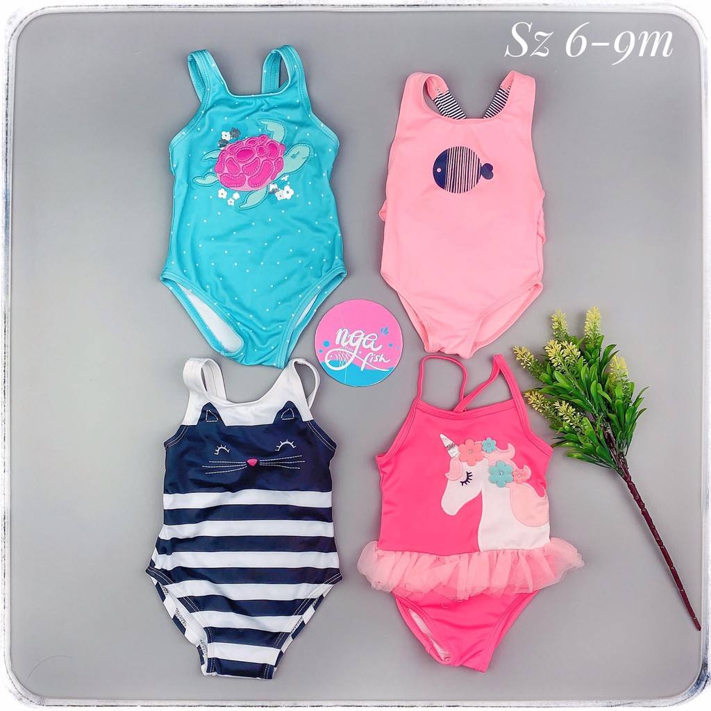 Đồ bơi bé gái size từ 3m-24m