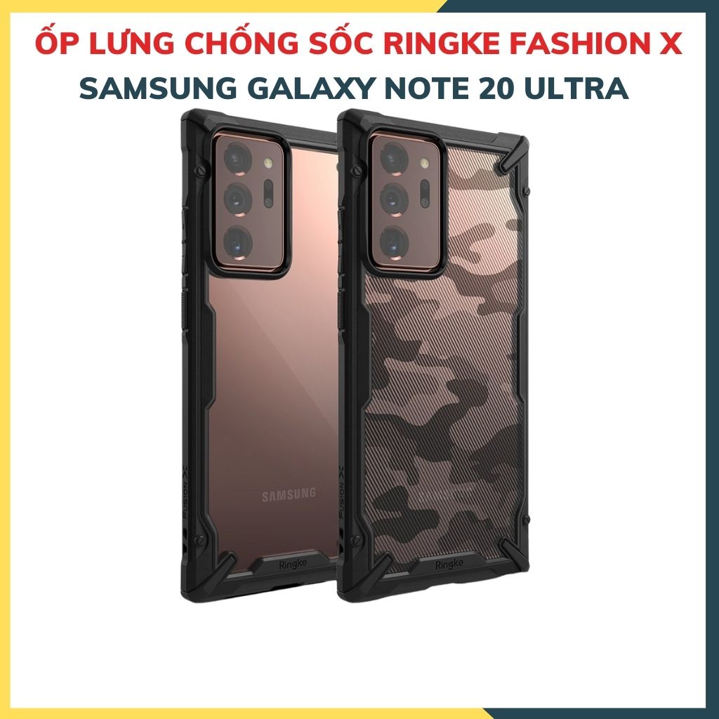 Ốp lưng note 20 ultra ringke chống sốc bảo vệ camera chính hãng hàn quốc phụ kiện điện thoại linh huỳnh