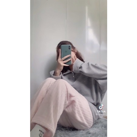 [FREESHIP] Quần Nỉ Lông Cừu Gân Tăm Mềm Mại Siêu Ấm Mẫu Mới | BigBuy360 - bigbuy360.vn