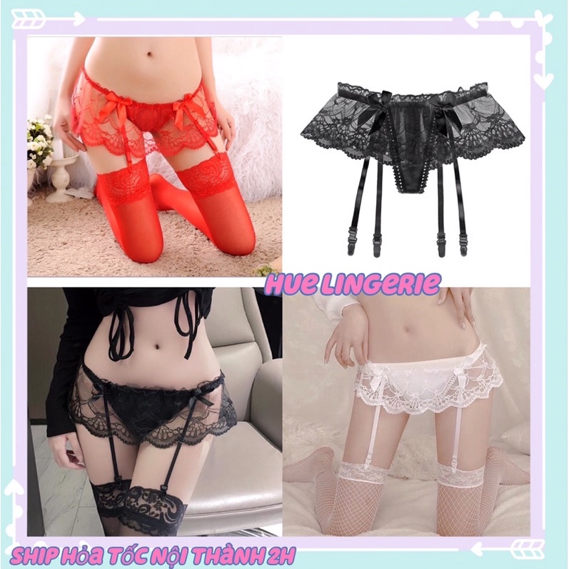 QUẦN LIỀN ĐAI KẸP TẤT/ VỚ REN SEXY QUYẾN RŨ HÀNG ĐẸP