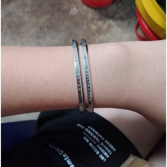 Vòng tay đôi Cuff unisex màu đẹp không rỉ lắc đôi nam nữ tình yêu Bảo Bảo store