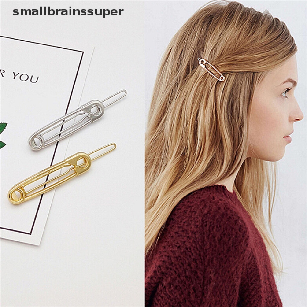 Trâm Cài Tóc Nhỏ Bằng Kim Loại Đơn Giản Cho Nữ SBS