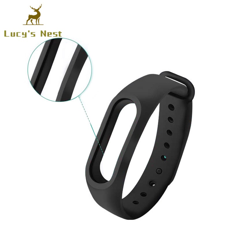 Dây Đeo Thay Thế Chất Liệu Silicon Nhiều Màu Cho Miband 2 Xiaomi Mi Band 2