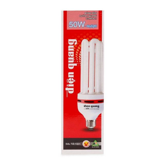 Bóng đèn Compact Điện Quang-CFL-4U-F14-50W-DL-E27