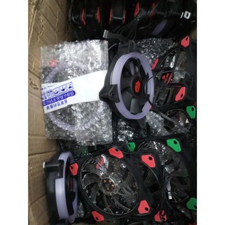 Fan Case 12" PC  15 Bóng Led ( Xanh Lá )