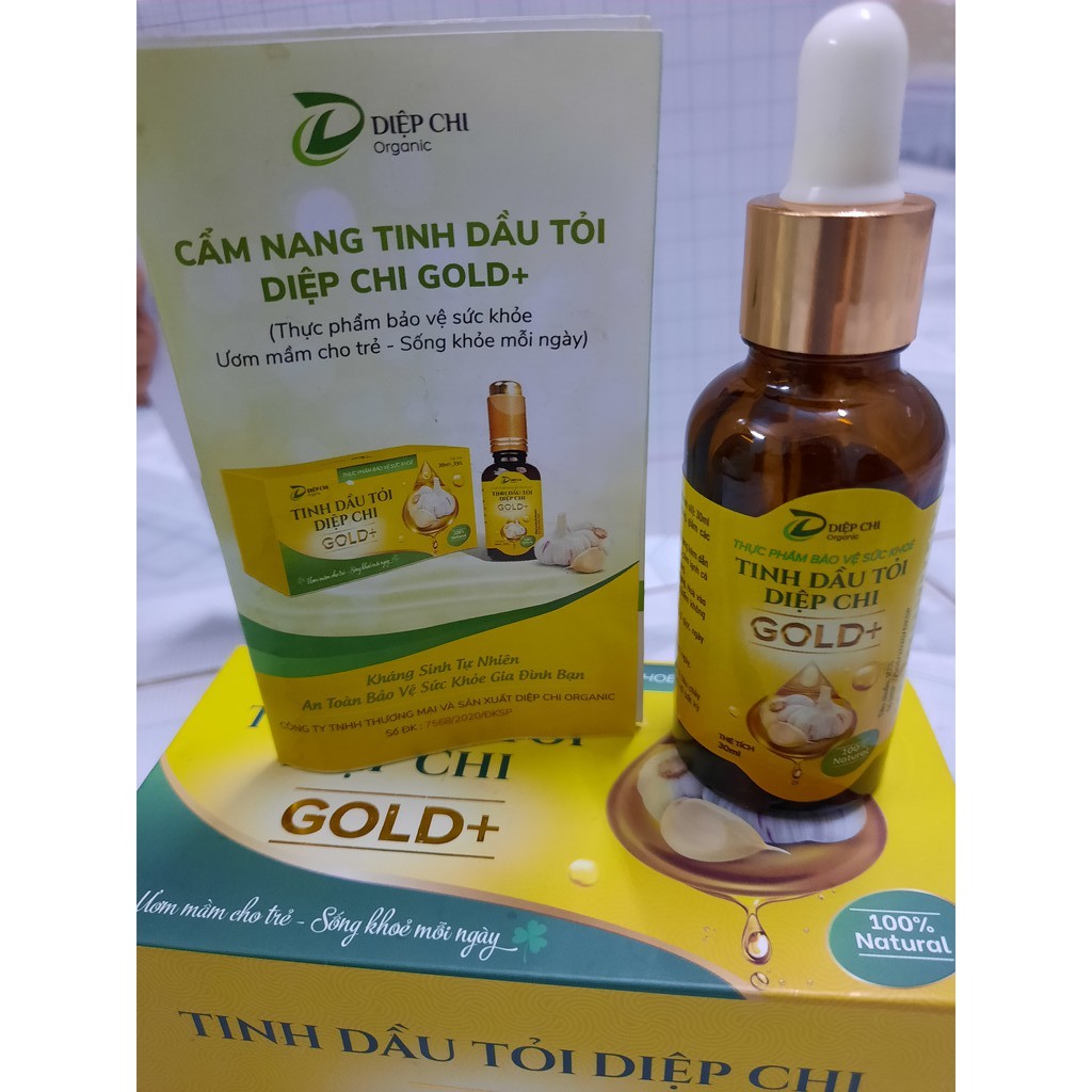 Dầu Tỏi Diệp Chi Gold Plus Tăng Đề Kháng 30 ml