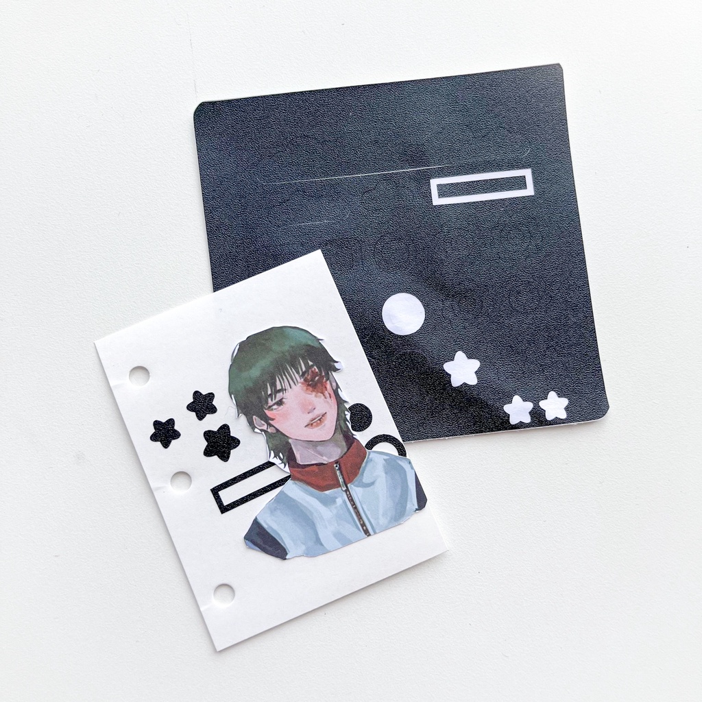 Sticker Đệm Mini Manga/Manhwa/Anime Journal - Hidari