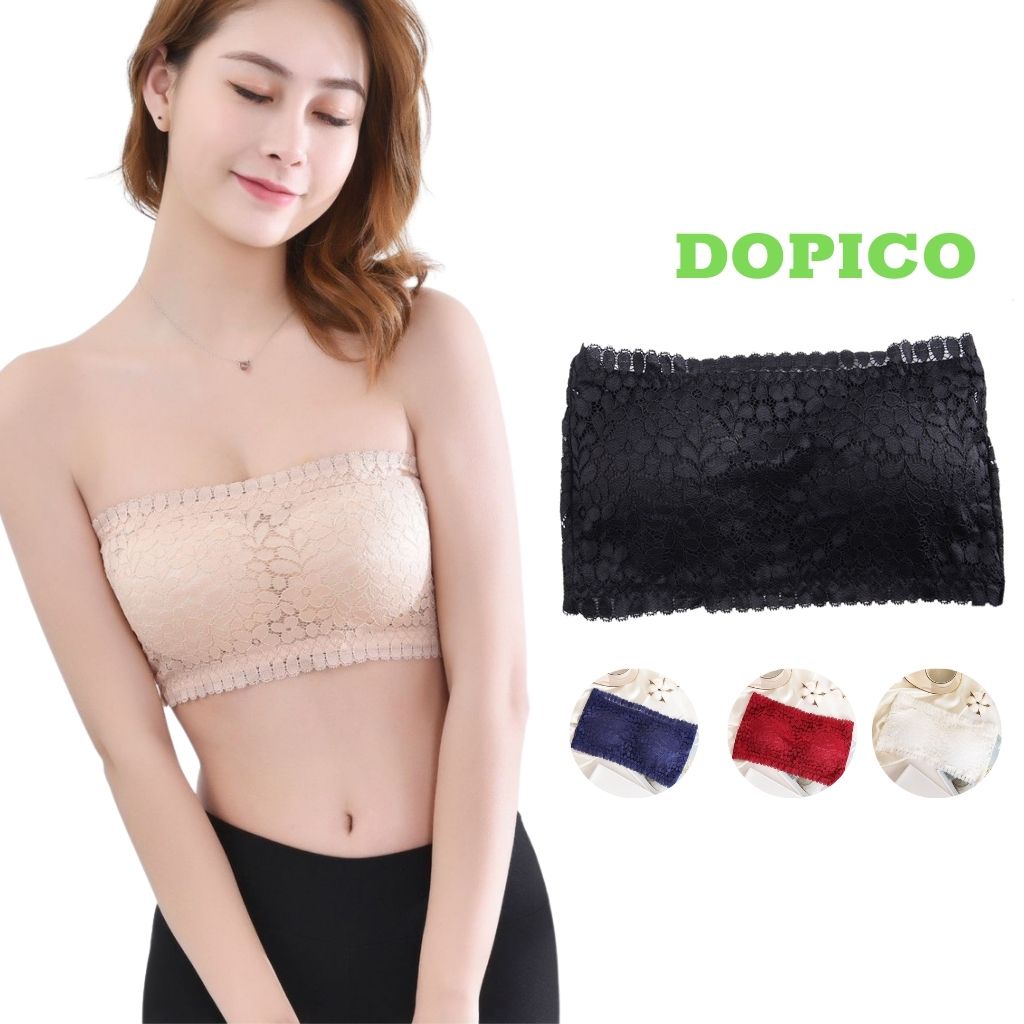 Áo bra ren không dây nữ đẹp, áo ngực không dây mặc cúp ngực gợi cảm DOPICO  A8814