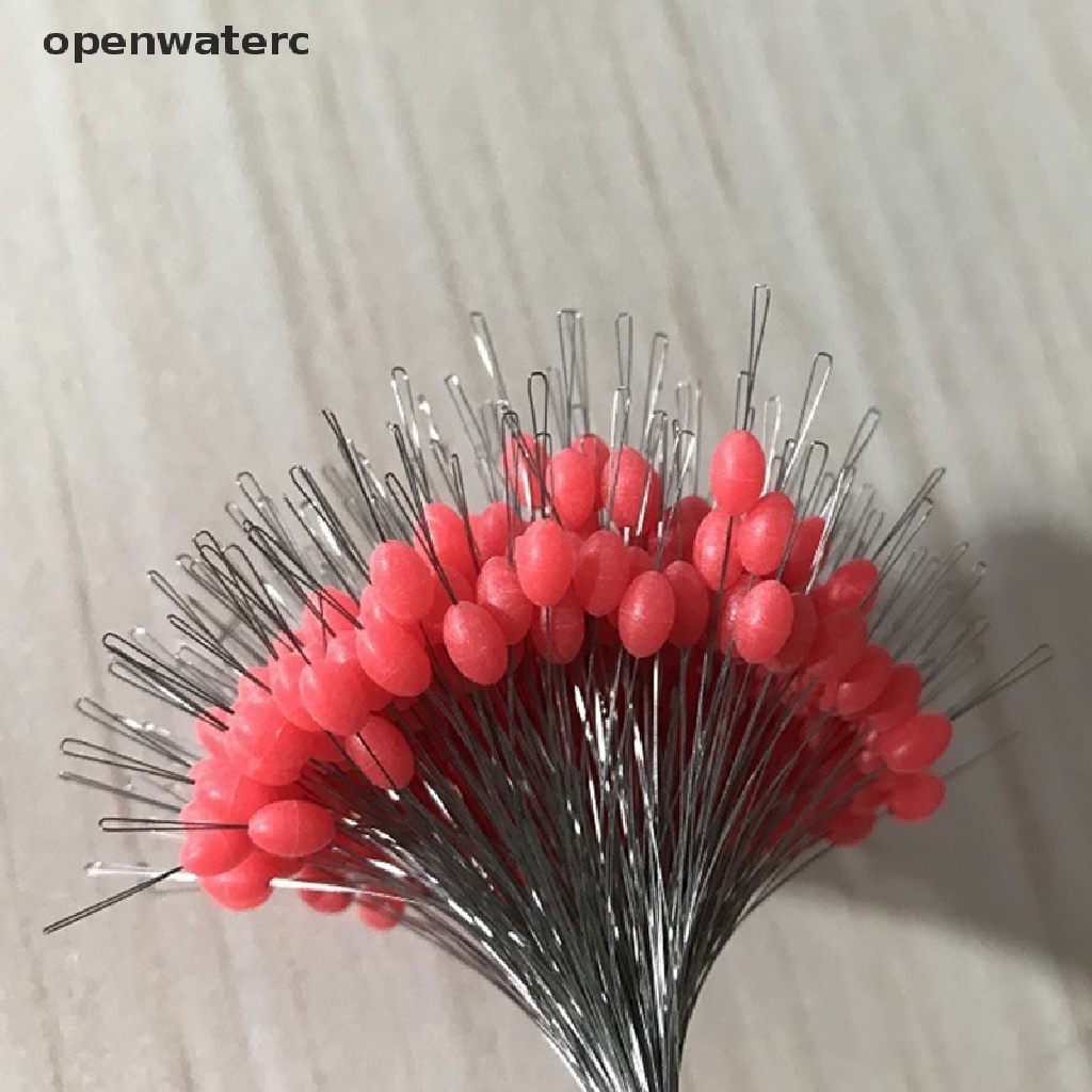 Bộ 300 Nút Cao Su Hình Trụ Chặn Phao Nổi Câu Cá Tiện Dụng