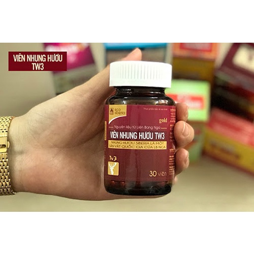 Viên Nhung Hươu TW3 - Hỗ trợ bổ huyết, hỗ trợ bồi bổ cơ thể, hỗ trợ tăng cường sức khỏe, sinh lực, mạnh gân cốt