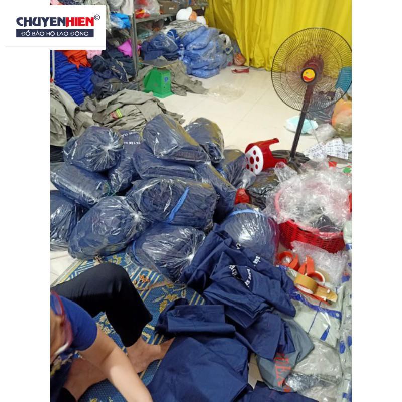 Quần bảo hộ lao động màu xanh than KAKI NAM ĐỊNH