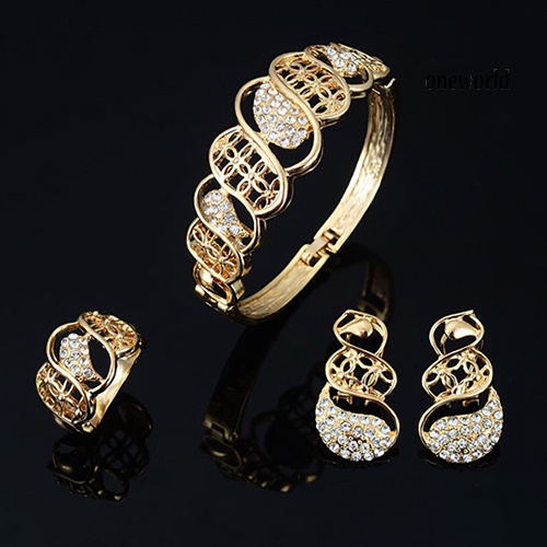 Bộ Trang Sức Đính Đá Thời Trang Sang Trọng