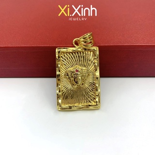 Mặt dây chuyền nam xi mạ vàng