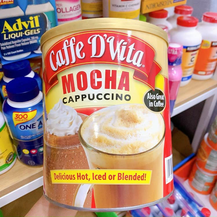 Bột cà phê hòa tan Caffe D'vita MOCHA Cappuchino (1.8kg/lon)