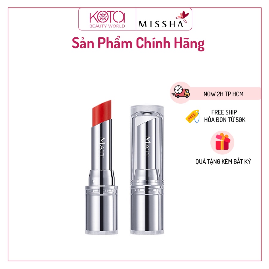 Son Môi Missha Air - Fit Matt Lip Rouge Mor01