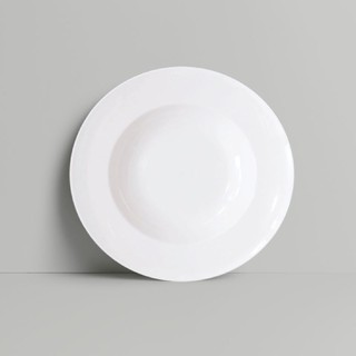 1 cặp (2 cái) dĩa sứ trắng CK ( cạn hoặc sâu lòng)