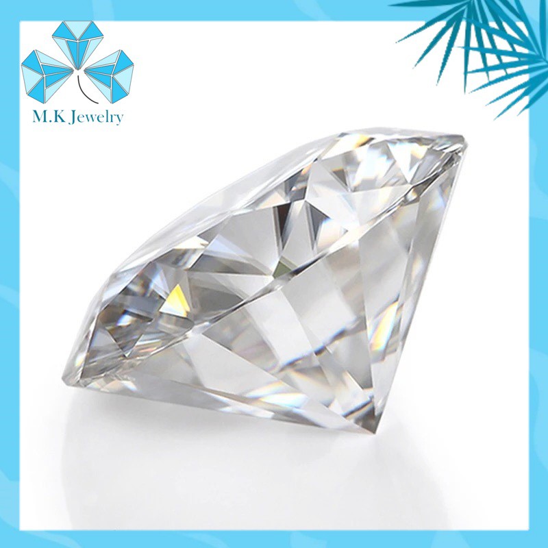 ( SIZE 6LY3 ) KIM CƯƠNG NHÂN TẠO – MOISSANITE NƯỚC D – ĐỘ TINH KHIẾT FL -FULL KIỂM ĐỊNH GRA – GIÁ TỐT NHẤT THỊ TRƯỜNG