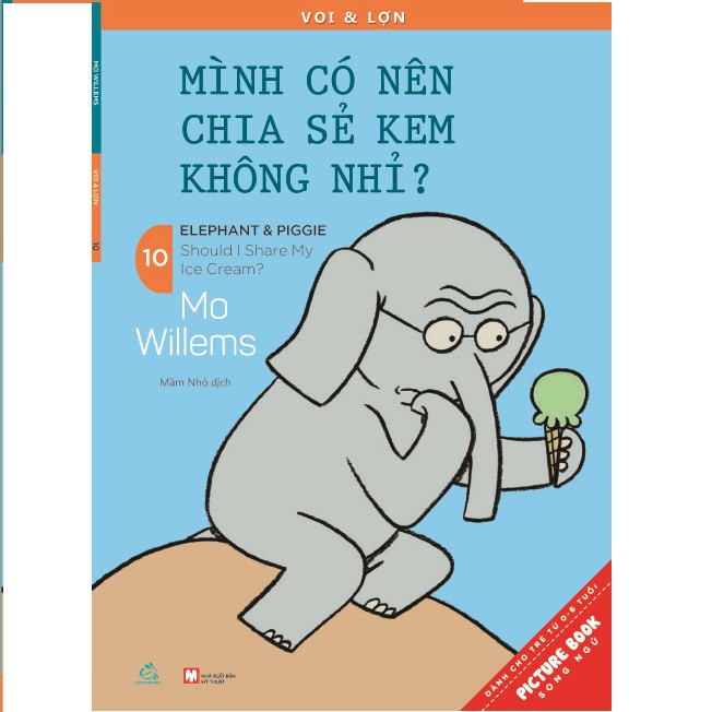 Sách song ngữ Combo Voi và Lợn tập 9-16