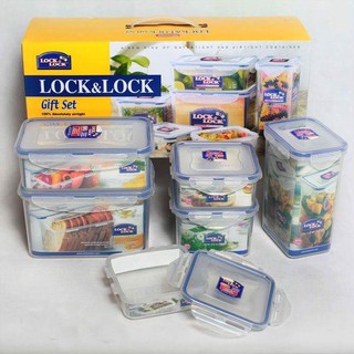 Bộ 6 Hộp Nhựa Đựng Thực Phẩm Lock &Lock