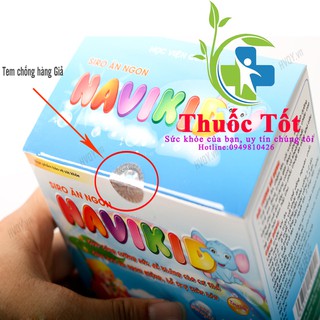 Siro ăn ngon NAVIKID Học Viện Quân Y - hộp 20 ống
