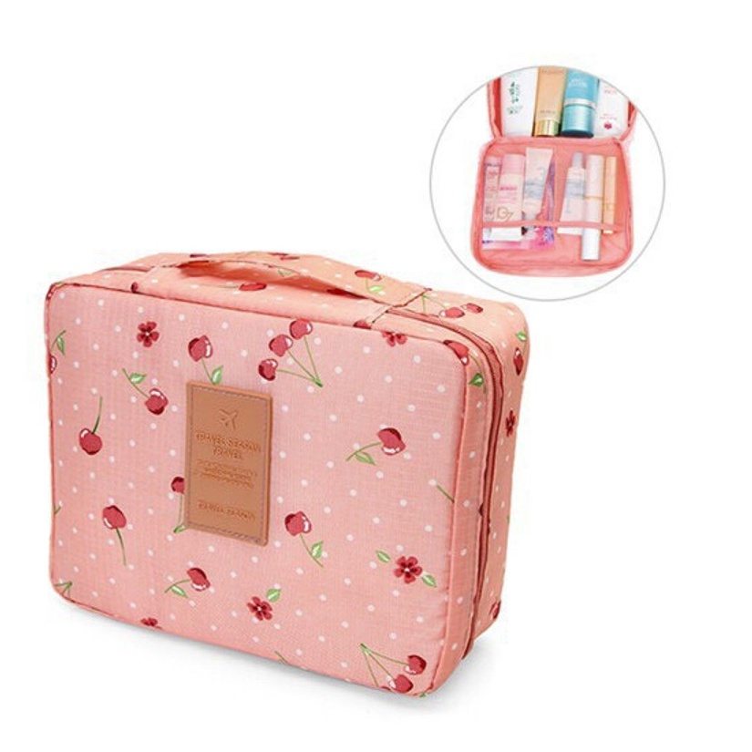 Túi đựng mỹ phẩm Cherry cao cấp - chống thấm nước và rất nhỏ gọn