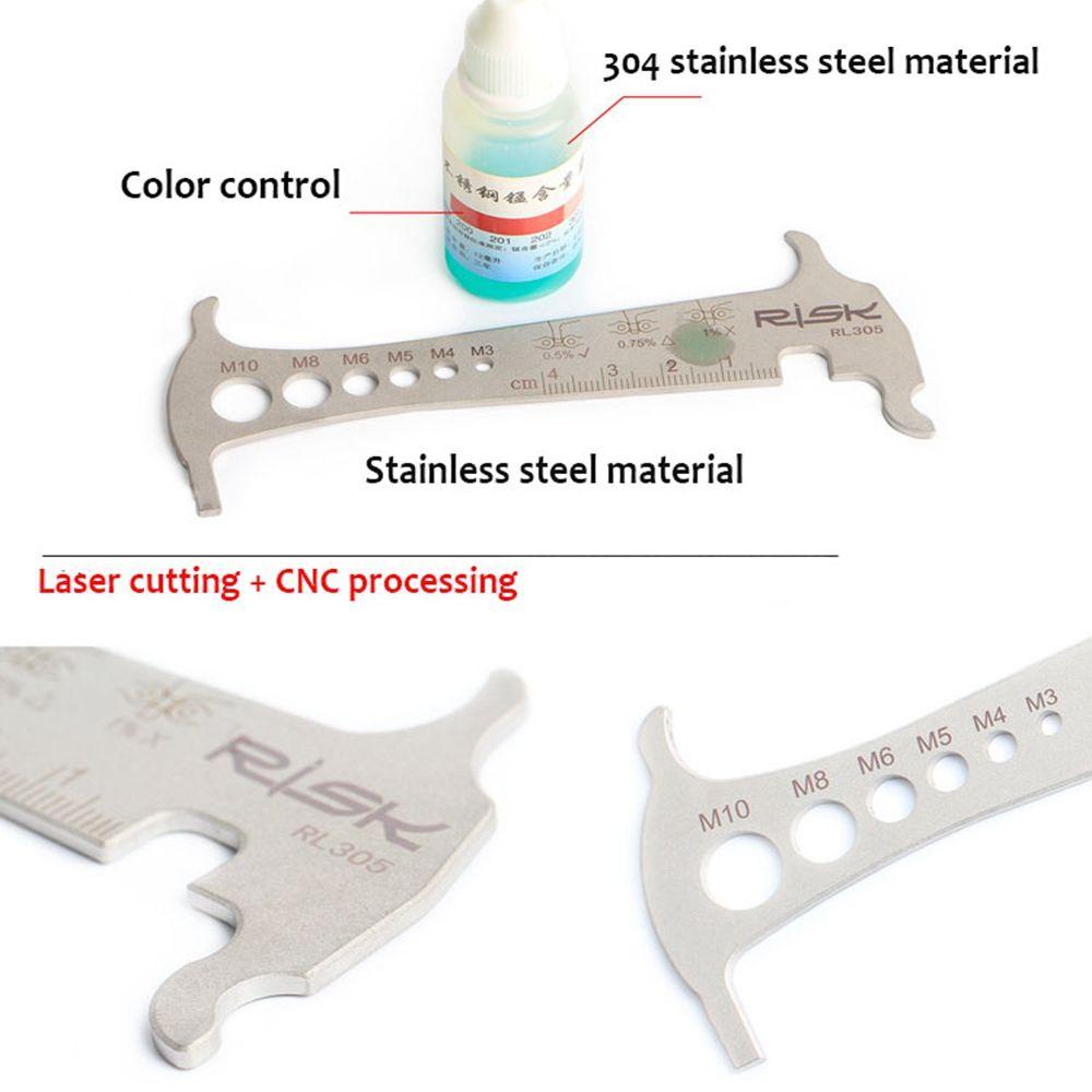 Dụng Cụ Kiểm Tra Mất Xích 3 Trong 1 Cho Xe Đạp Leo Núi MTB