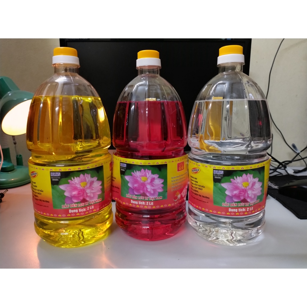 Dầu Thắp Đèn Chai To Lưu Ly Đại Nam Loại 1.25 kg