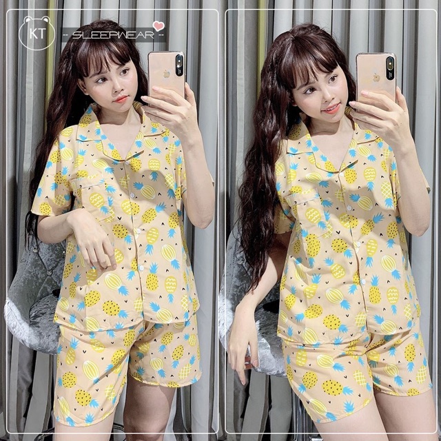 BỘ PIJAMA KATE THÁI ĐÙI
