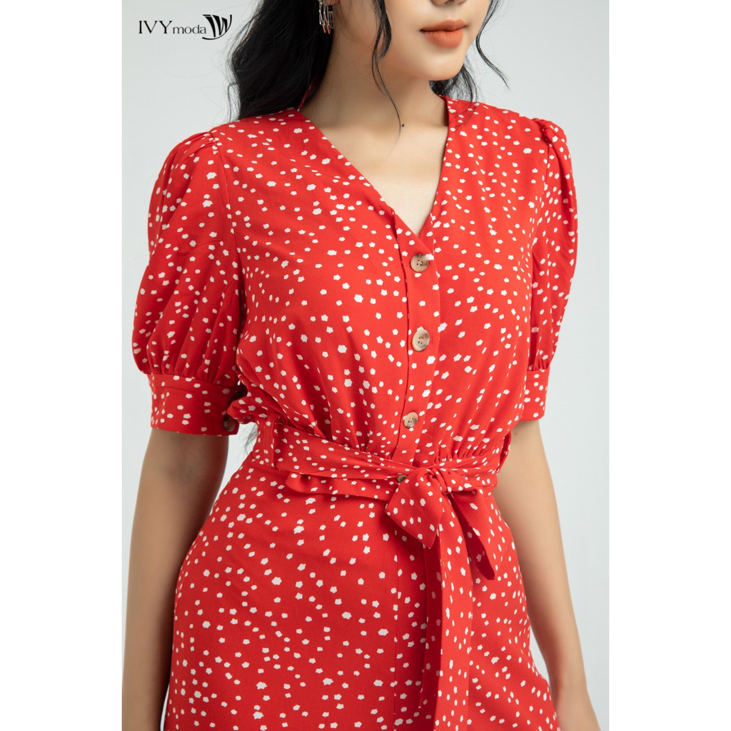 [NHẬP WABRTL5 GIẢM 10% TỐI ĐA 50K ĐH 250K ]Quần dài lụa ống suông IVY moda MS 22C5829