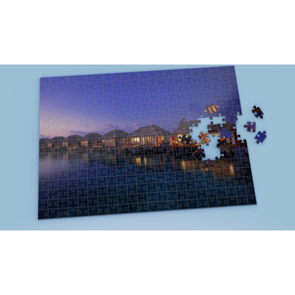 Tranh ghép hình Photography HOLYDAY - Mẫu 2