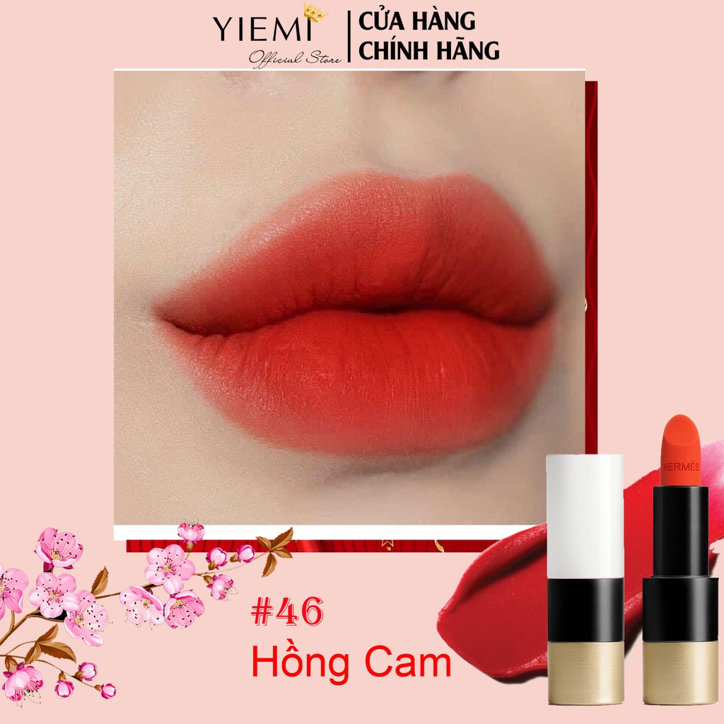 Son hermes Rouge Casaque siêu xinh. Biểu tượng của sự xa xỉ, đẳng cấp thời thượng, cơn sốt làm đẹp mới 2021