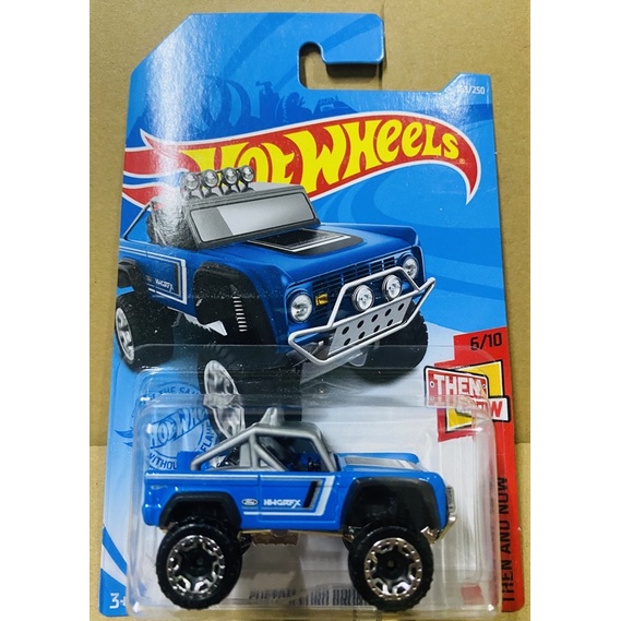 Hotwheels Xe mô hình Ford Bronco xanh