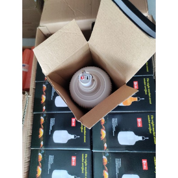 búp sạc tích điện phi 120mm 2 pin loại to sáng mạnh