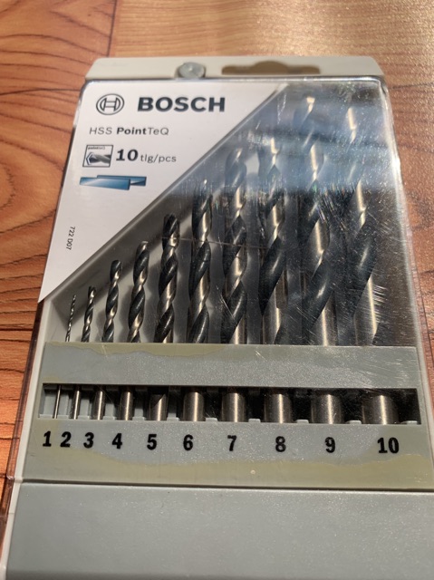 2608577348 Bộ mũi khoan sắt đa năng 1-10mm Chính hãng Bosch