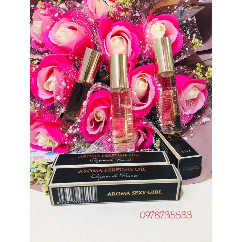 Tinh dầu nước hoa Pháp Aroma Sexy Girl 12ml