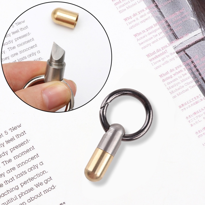 Dụng Cụ Cắt Móc Khóa Đa Năng Bằng Thép Không Gỉ EDC