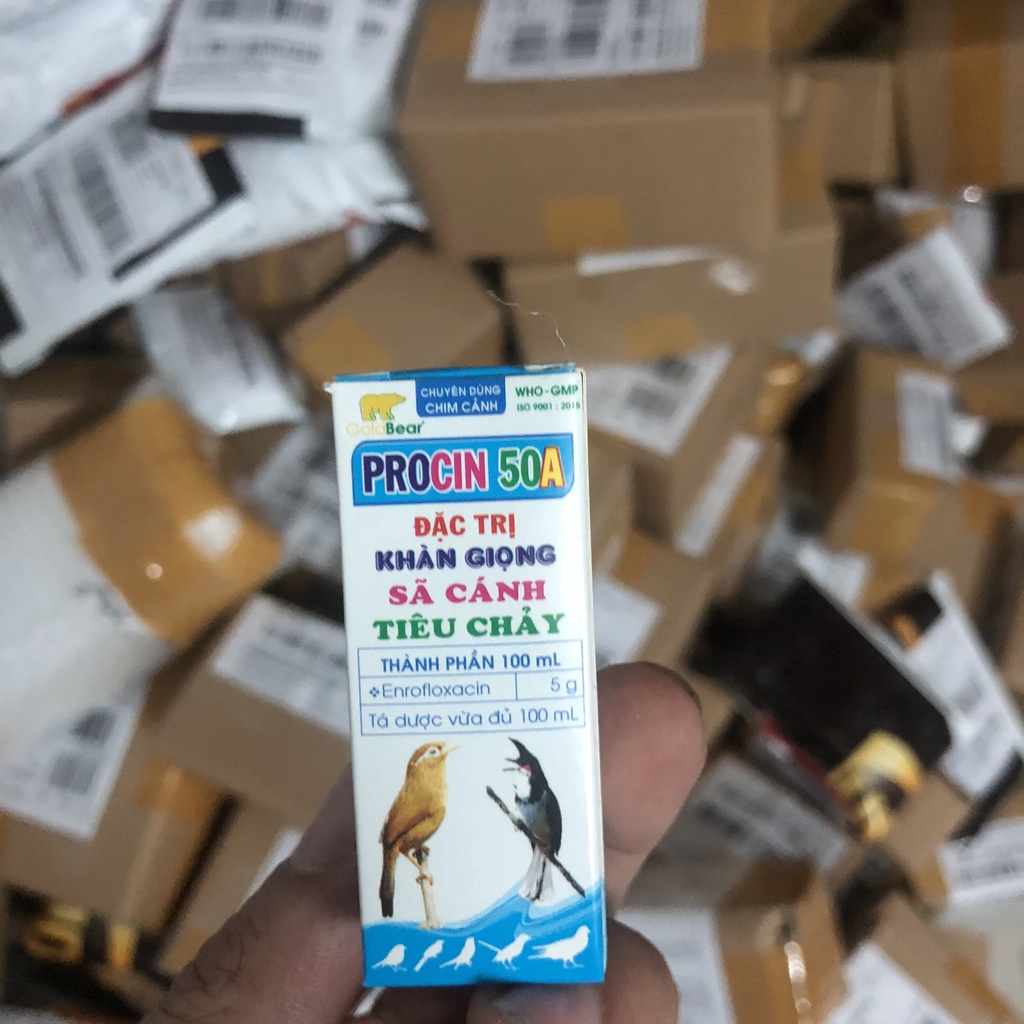 Procin 50A Sử Dụng Cho Chim Cảnh