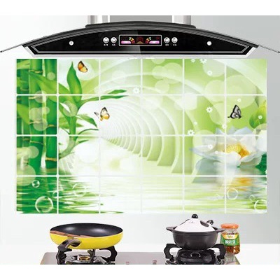 Decal dán bếp 60x90cm tráng nhôm - GIAO NGẪU NHIÊN