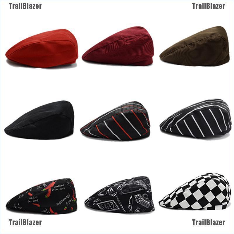 Mũ Beret Cotton Màu Trơn Thời Trang Cho Nam