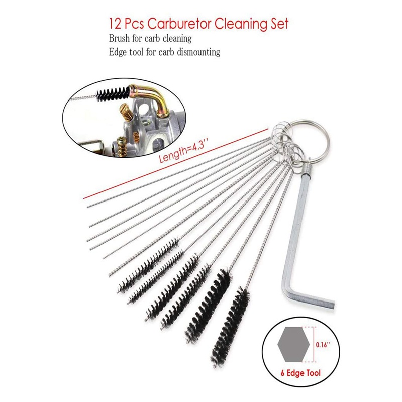 Set 10 Tua Vít Điều Chỉnh Bộ Chế Hòa Khí Cho Máy Cưa Xích