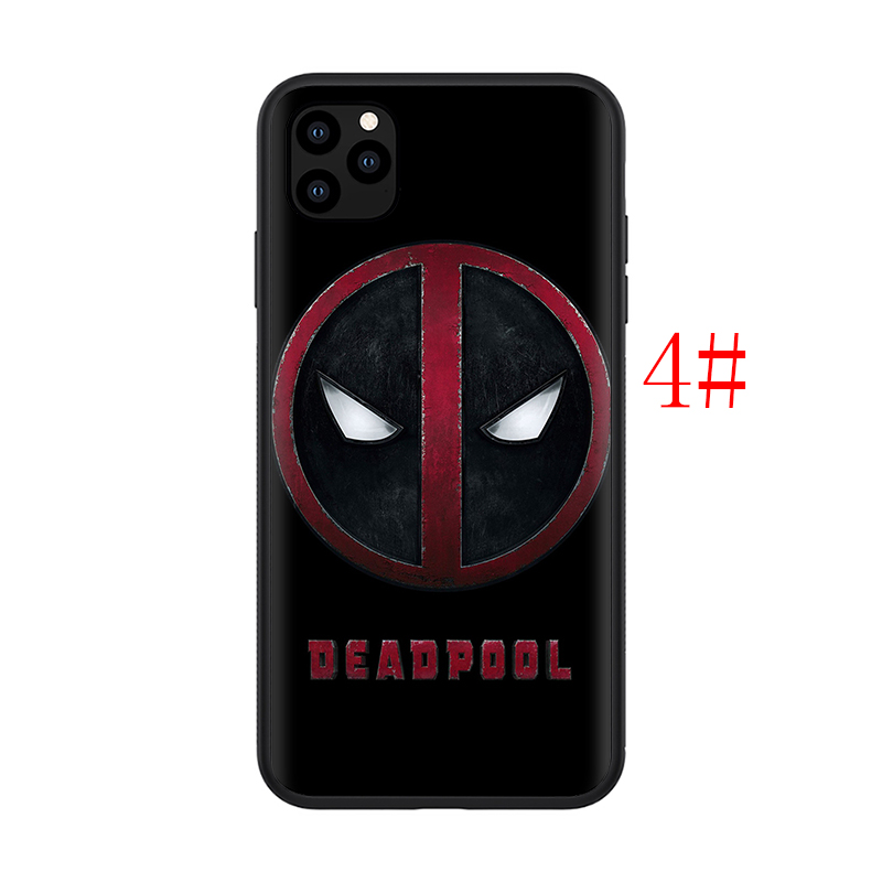 MARVEL Ốp Lưng Silicone Họa Tiết Hoạt Hình Deadpool Dễ Thương Cho Iphone 8 7 6s 6 Plus 5 5s Se 2016 2020