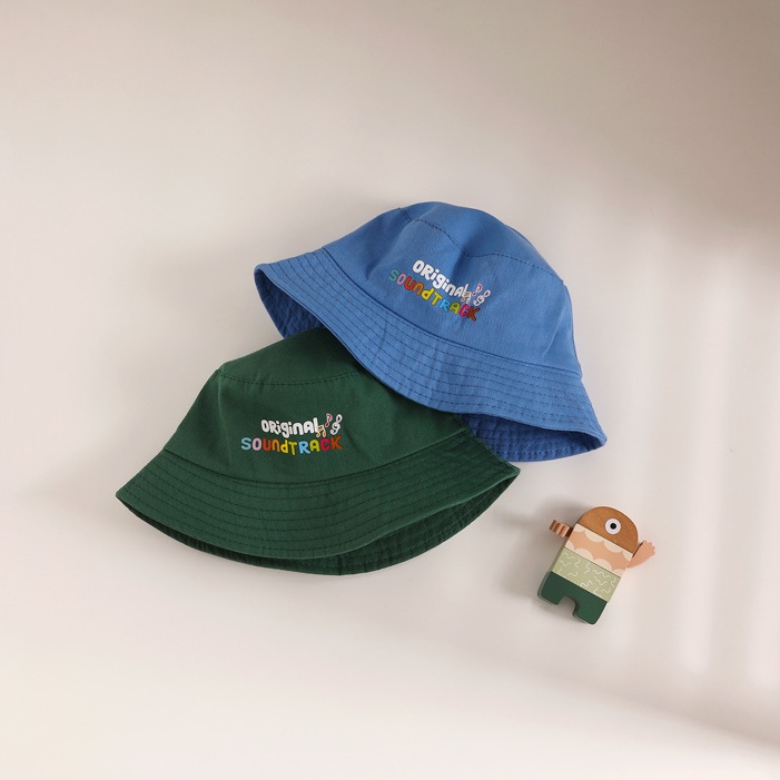 Nón Bucket In Chữ Phong Cách Hàn Quốc Thời Trang Cho Bé