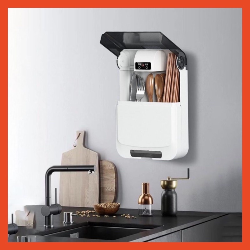 Hộp sấy đũa, thìa khử khuẩn chống ẩm mốc