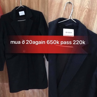 Pass áo dạ dáng dài chất đẹp