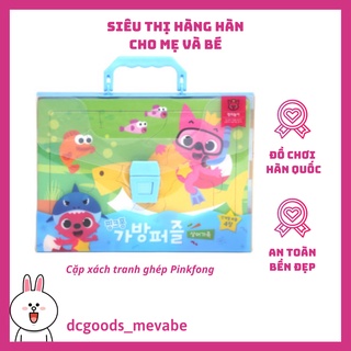 Cặp sách tranh truyện Gia Đình Cá Mập Baby Shark. Câu Đố Luyện Tập Tư Duy Cho Bé