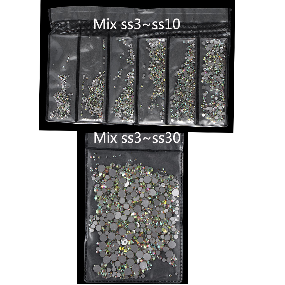 Phụ Kiện Trang Trí Móng Tay 3D Lấp Lánh Xinh Xắn