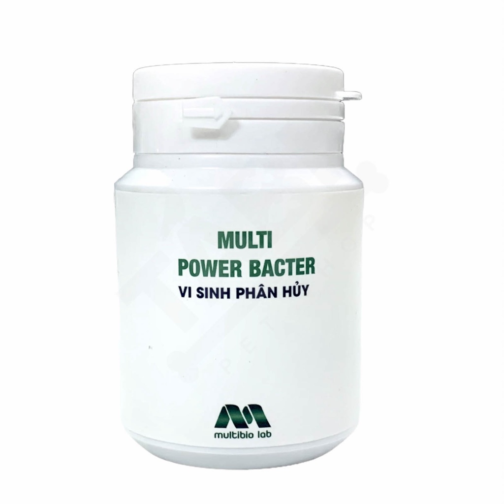 Chai Multi Power Bacter - Viên Nén Vi Sinh Phân Huỷ Tan Chậm Cao Cấp Chuyên Dùng Cho Hồ Thuỷ Sinh [MULTI POWER BACTER]